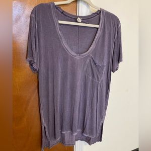 Free People short sleeve t-shirt with front pocket